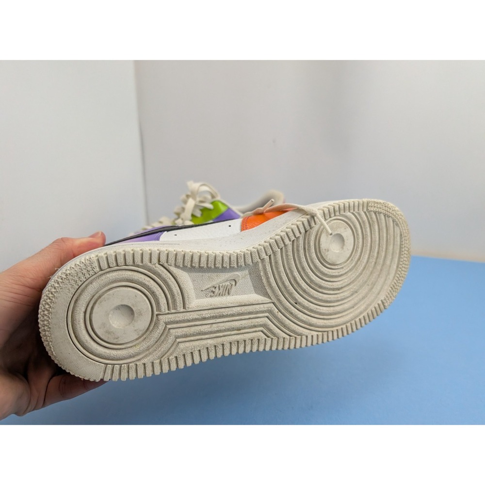 Nike Air Force 1 Low Shoes Womens Size 11 Multicolor Gradient Leather FD0801-100 - Picture 12 of 16